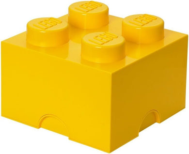 40030635 Lego Storage Brick Box 4 Stud, Yellow