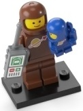 col24-3 Brown Astronaut and Spacebaby, Series 24