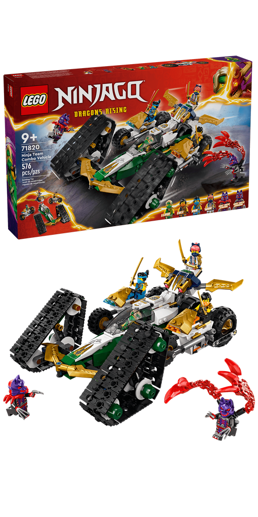 コロンバス 71820 LEGO Ninjago: Ninja Team Combo Vehicle – Bricks and Minifigs