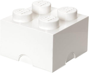 40030635 Lego Storage Brick Box 4 Stud, White