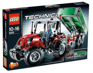 8063 LEGO Technic: Tractor with Trailer (Retired) (Certified Complete)