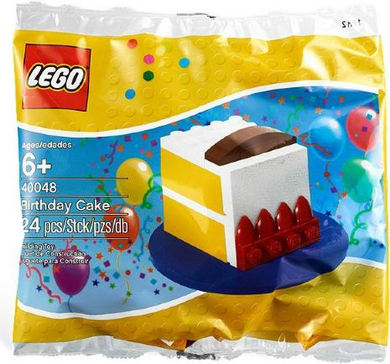 40048 Birthday Cake {Blue Base Version} polybag