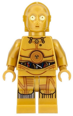 SW0700 C-3PO - Colorful Wires, Printed Legs