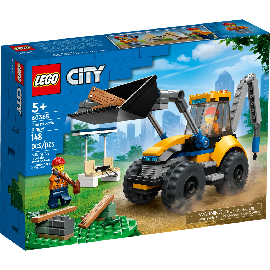 60385 Construction Digger Bricks and Minifigs Ontario