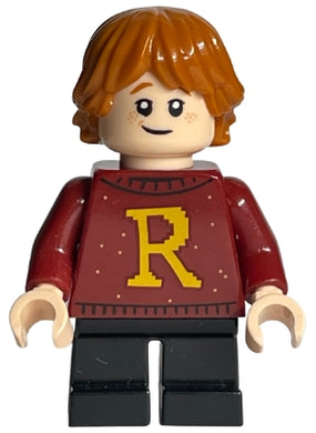 HP207 Ron Weasley - Dark Red Sweater with Letter R