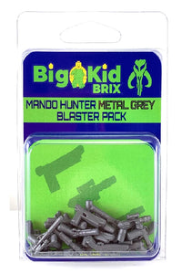 Big Kid Brix Mando Hunter Blaster Pack Grey