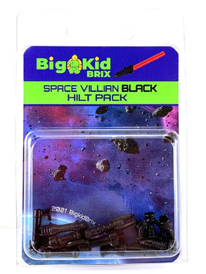 Big Kid Brix Space Villian Hilt Pack Black