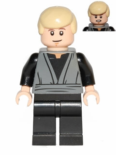 SW0433 Luke Skywalker (Dark Bluish Gray Jedi Robe)