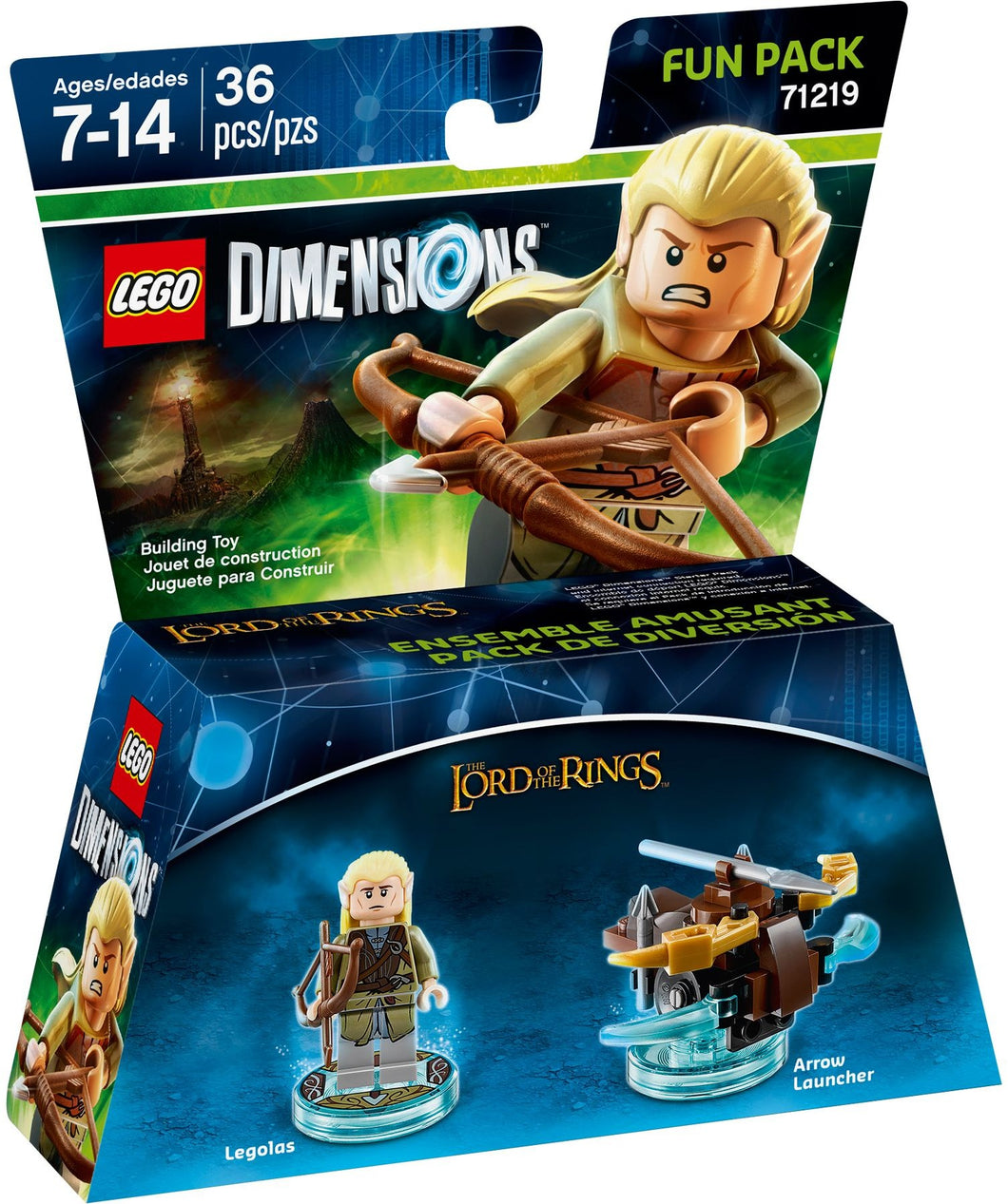 71219 LEGO Dimensions: Legolas Fun Pack (Retired) (New Sealed)