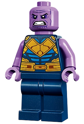 SH0859 Thanos - Dark Blue Legs Plain, Medium Lavender Arms