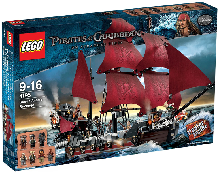 4195 Queen Anne's Revenge (Retired) (New Sealed)