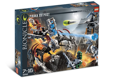 8892 Piraka Outpost (Retired) (Certified Complete)