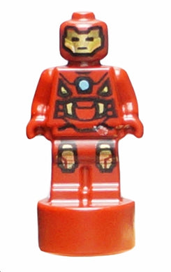 90398pb043 Minifigure, Utensil Statuette / Trophy with Iron Man Pattern