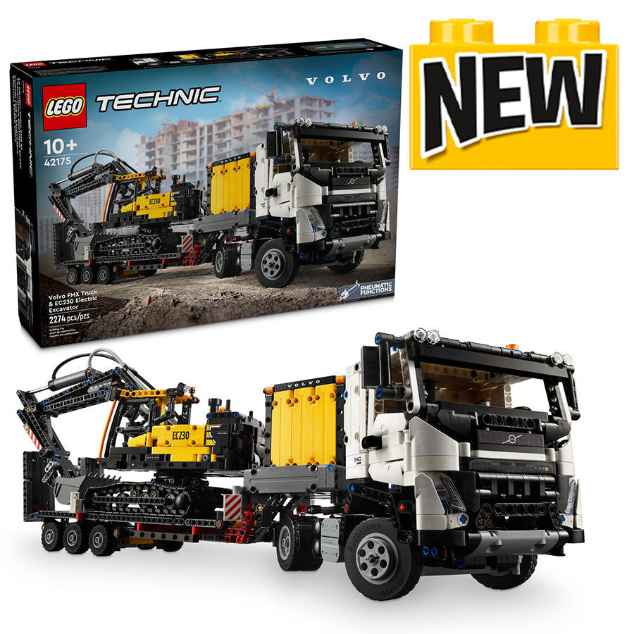 42175 LEGO Technic: Volvo FMX Truck & EC230 Electric Excavator – Bricks ...