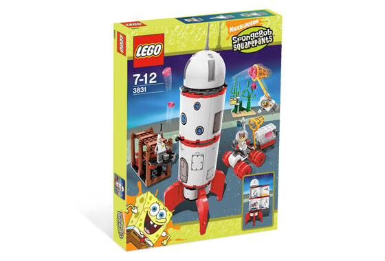 3831 LEGO Spongebob: Rocket Ride (Retired) (Certified Complete)