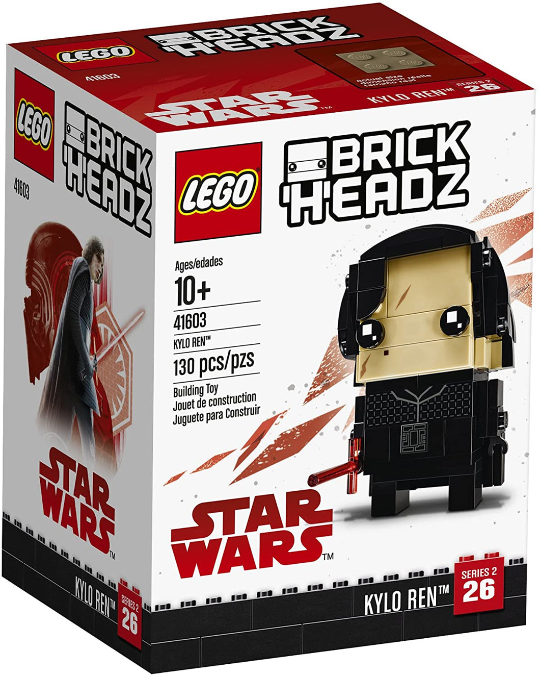 41603 Brickheadz Kylo Ren (Retired) (Certified Complete)