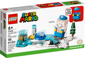 71415 Ice Mario Suit and Frozen World Expansion Set (Retired) (Certified Complete)