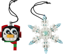 40572 LEGO Penguin & Snowflake Ornaments (Certified Complete)