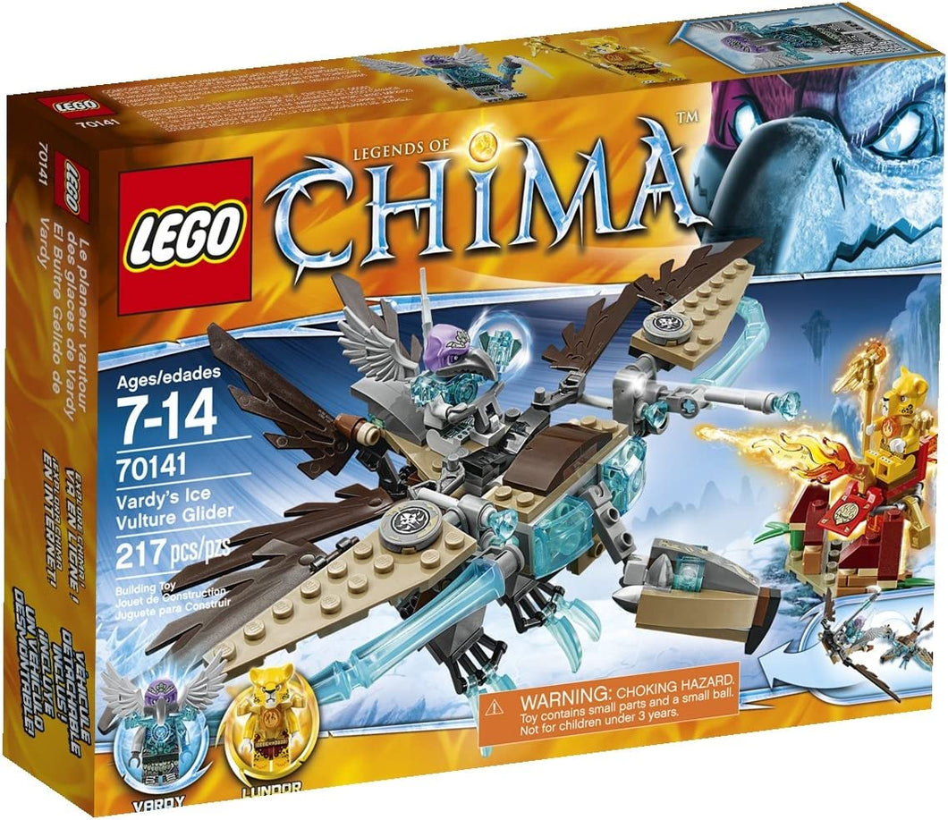 70141 Chima Vardy's Ice Vulture Glider (Retired) (Certified Complete)