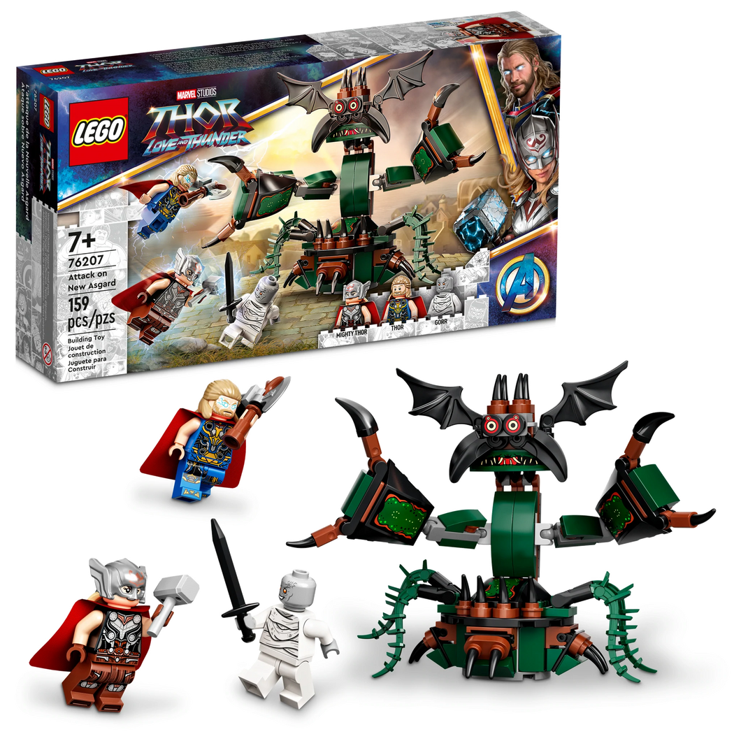 76207 Attack on New Asgard (Retired) (New Sealed)