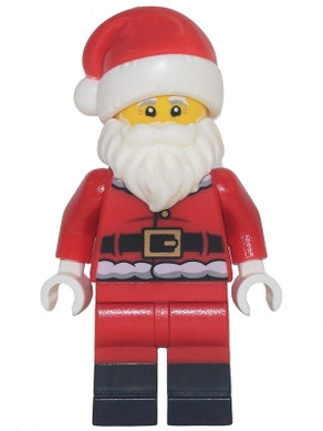 HOL368 Santa - Fur Lined Jacket with 2 Wrinkles on Back