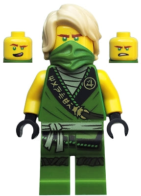 NJO574 Lloyd - Legacy, Rebooted, Ninjago Logogram 'MANTER' on Torso