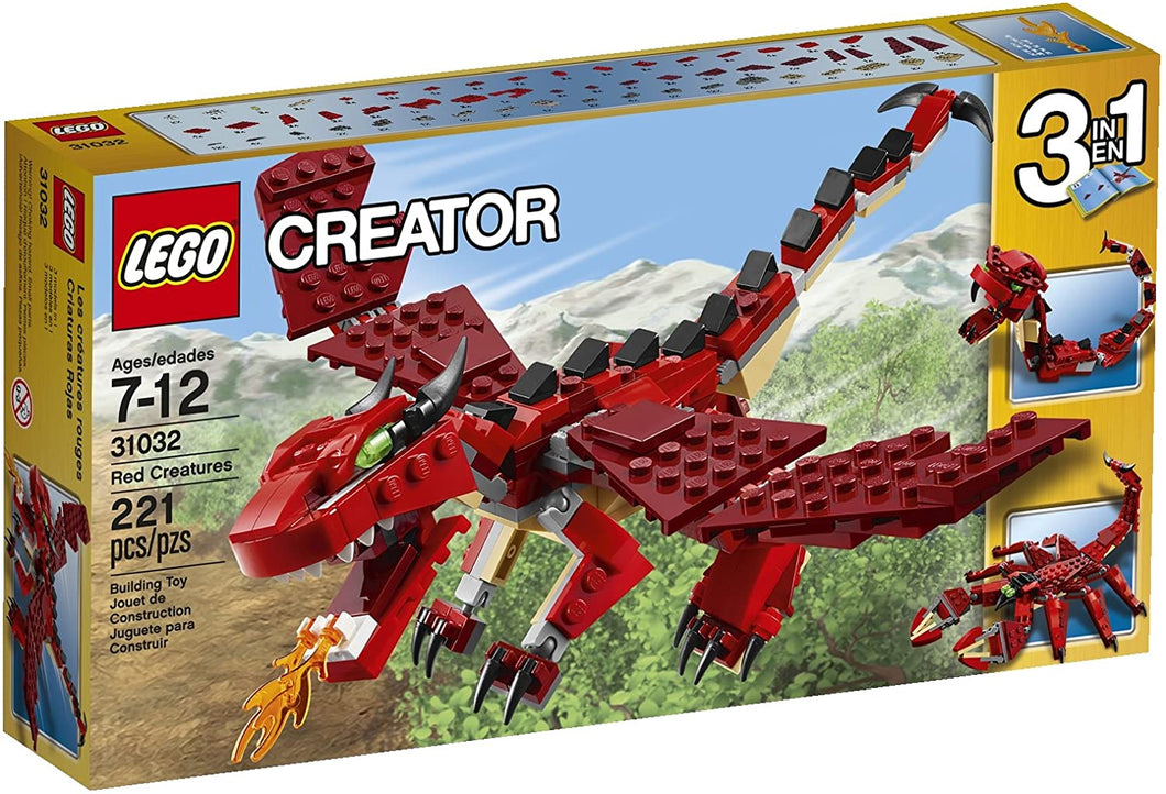 31032 Red Creatures (Retired) (Certified Complete)