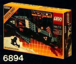 6894 Blacktron Invader (Retired) (New Sealed)