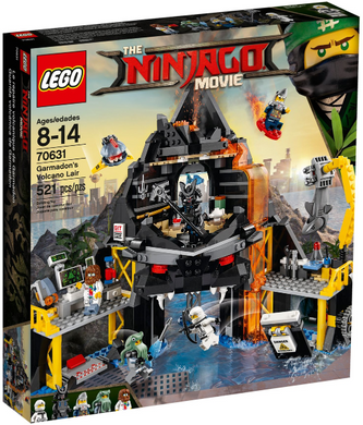 70631 Garmadon's Volcano Lair (Retired) (Certified Complete)