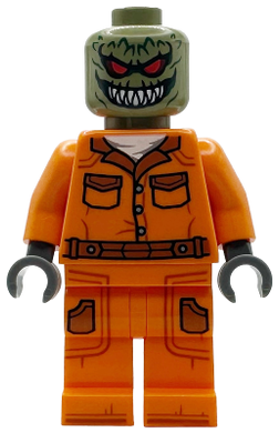 SH1078 Killer Croc - Prison Jumpsuit, Side Pockets