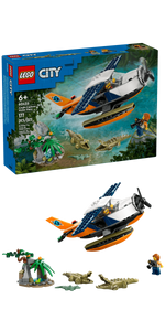 60425 LEGO City: Jungle Explorer Water Plane