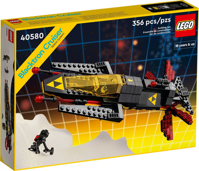 40580 Blacktron Cruiser (Retired) (Certified Complete)