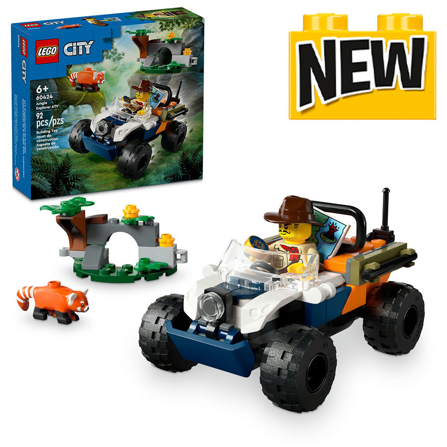 60424 LEGO City: Jungle Explorer ATV Red Panda Mission