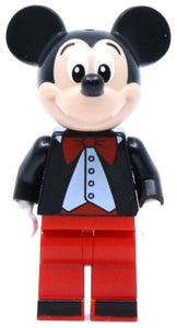 DIS057 Mickey Mouse, Tuxedo Jacket, Red Bow Tie