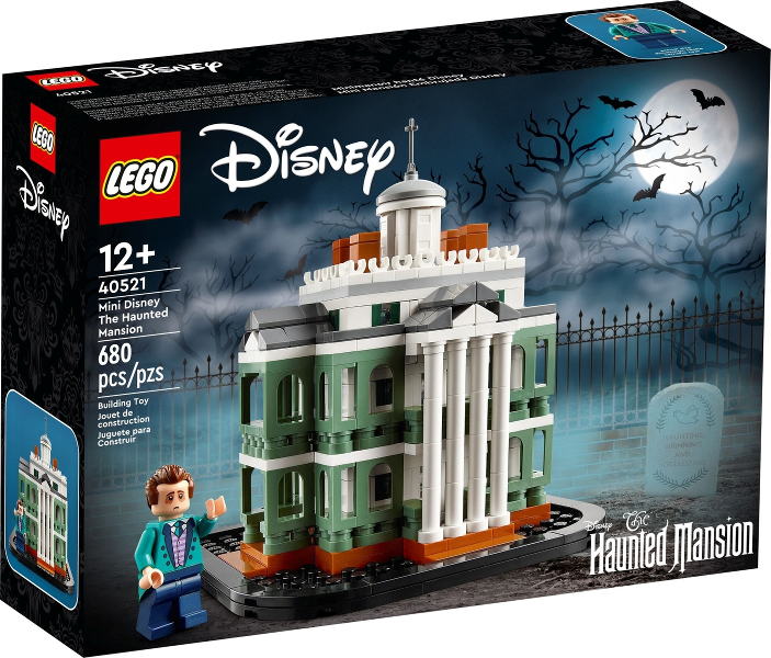 40521 Mini Disney The Haunted Mansion (Retired) (Certified Complete)