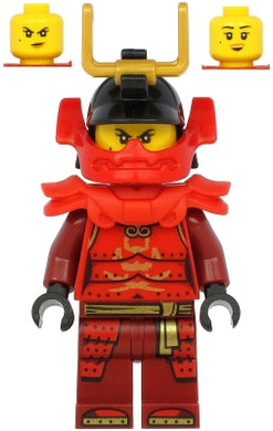 NJO614 Samurai X (Nya) - Legacy, Red Shoulder Pads
