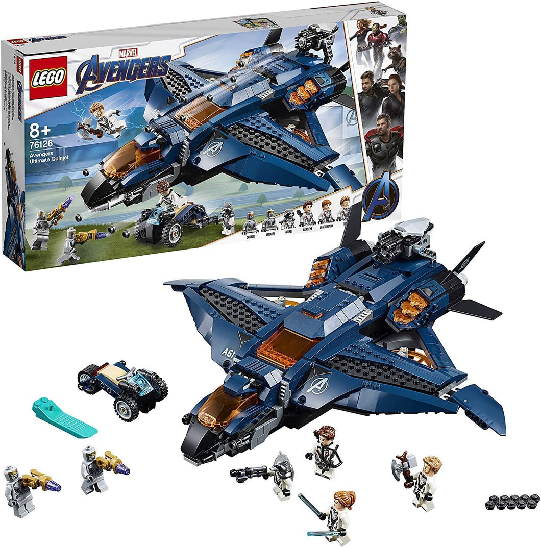 76126 LEGO Marvel Avengers: Avengers Ultimate Quinjet (Certified Complete) (Retired)