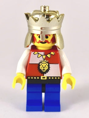 CAS552 Royal Knights - King, Chrome Gold Crown