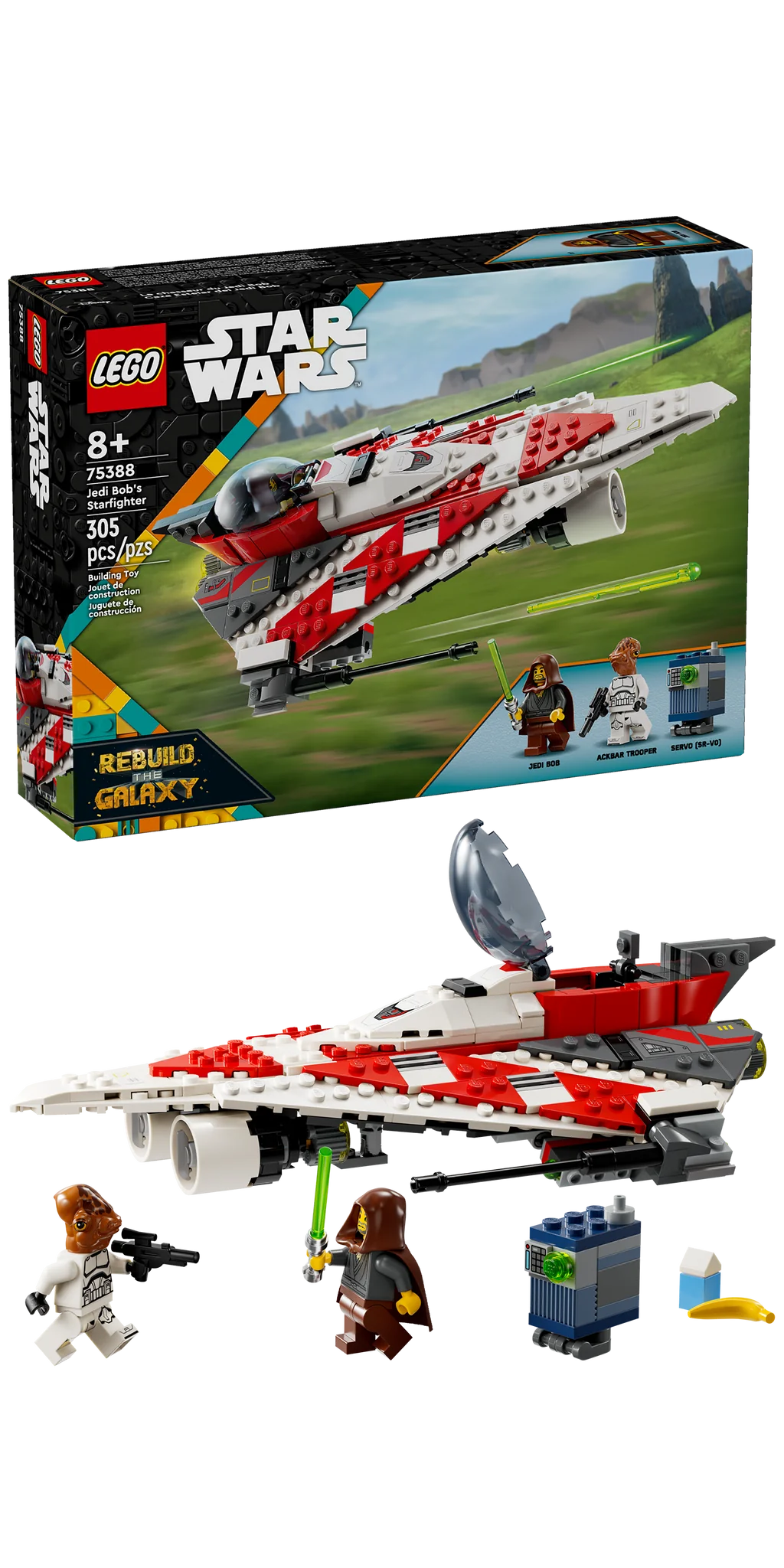 75388 Jedi Bob’s Starfighter (Certified Complete)