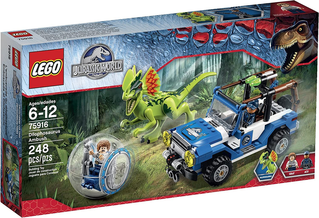 75916 Jurassic World Dilophosaurus Ambush (Retired) (Certified Complete)