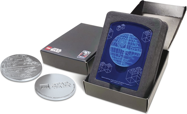 5007840 Coin, LEGO Star Wars Death Star II (Retired) (New Sealed)