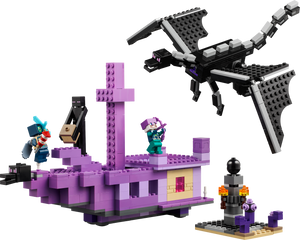 21264 LEGO Minecraft The Ender Dragon and End Ship Bricks and Minifigs Ontario