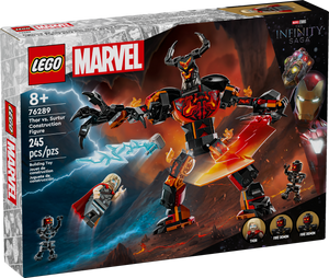 76289 Thor vs. Surtur Construction Figure (Certified Complete)