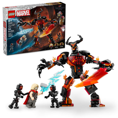 76289 Thor vs. Surtur Construction Figure (Certified Complete)