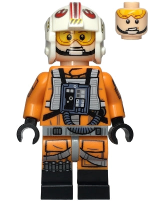 SW1267 Luke Skywalker - Pilot Suit, Printed Arms, Black Boots