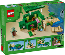21254 LEGO Minecraft: The Turtle Beach House (Certified Complete)