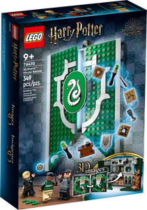 76410 Slytherin™ House Banner (Retired) (New Sealed)