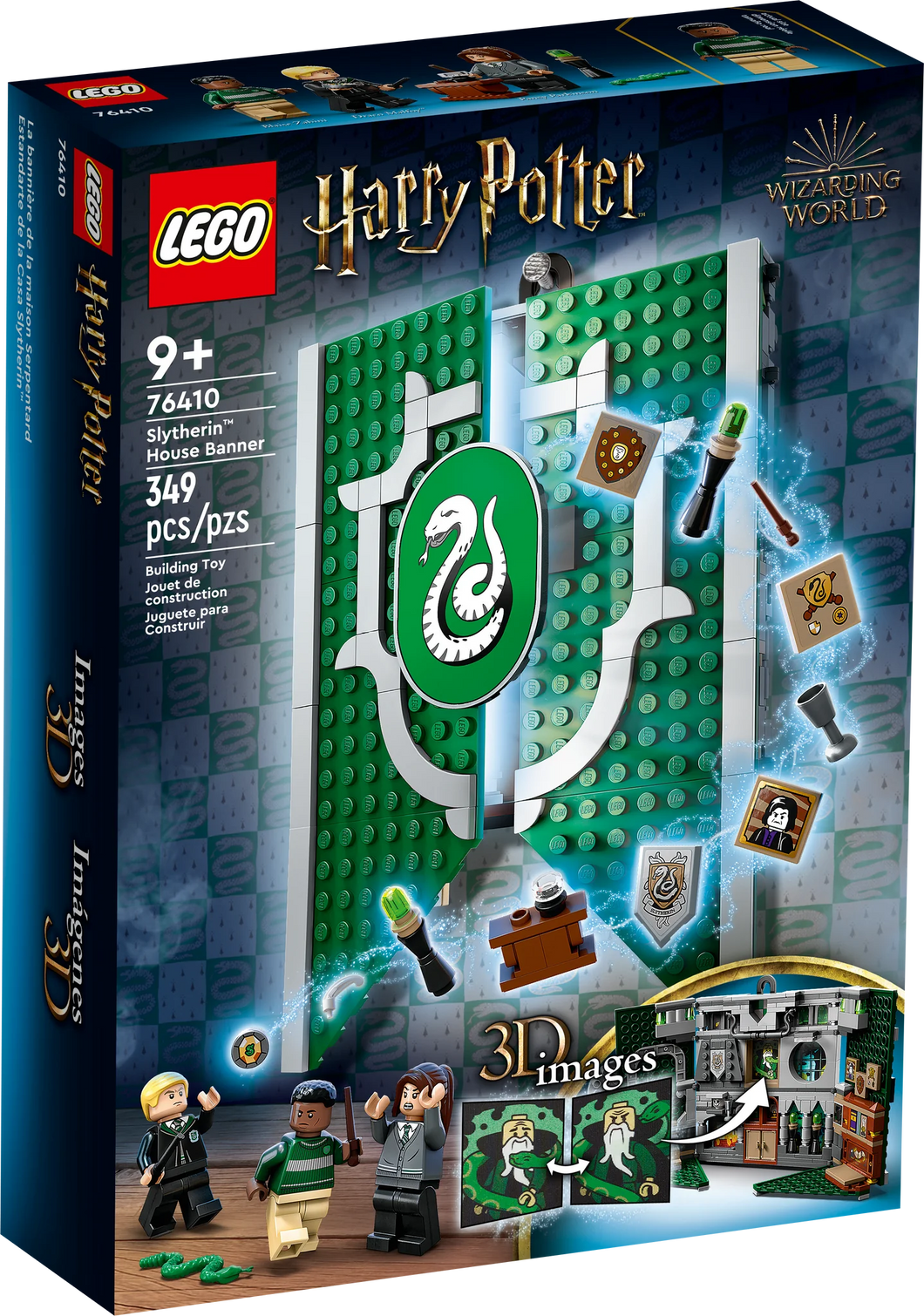 76410 Slytherin™ House Banner (Retired) (New Sealed)