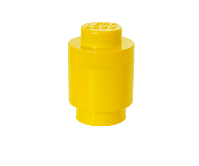 40300632 LEGO Storage Brick 1 Round Bright Yellow