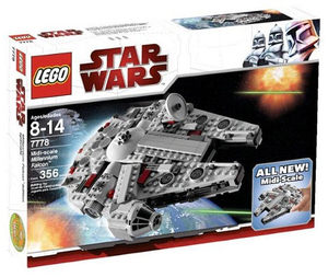 7778 Midi-Scale Millennium Falcon (Retired) (Certified Complete)